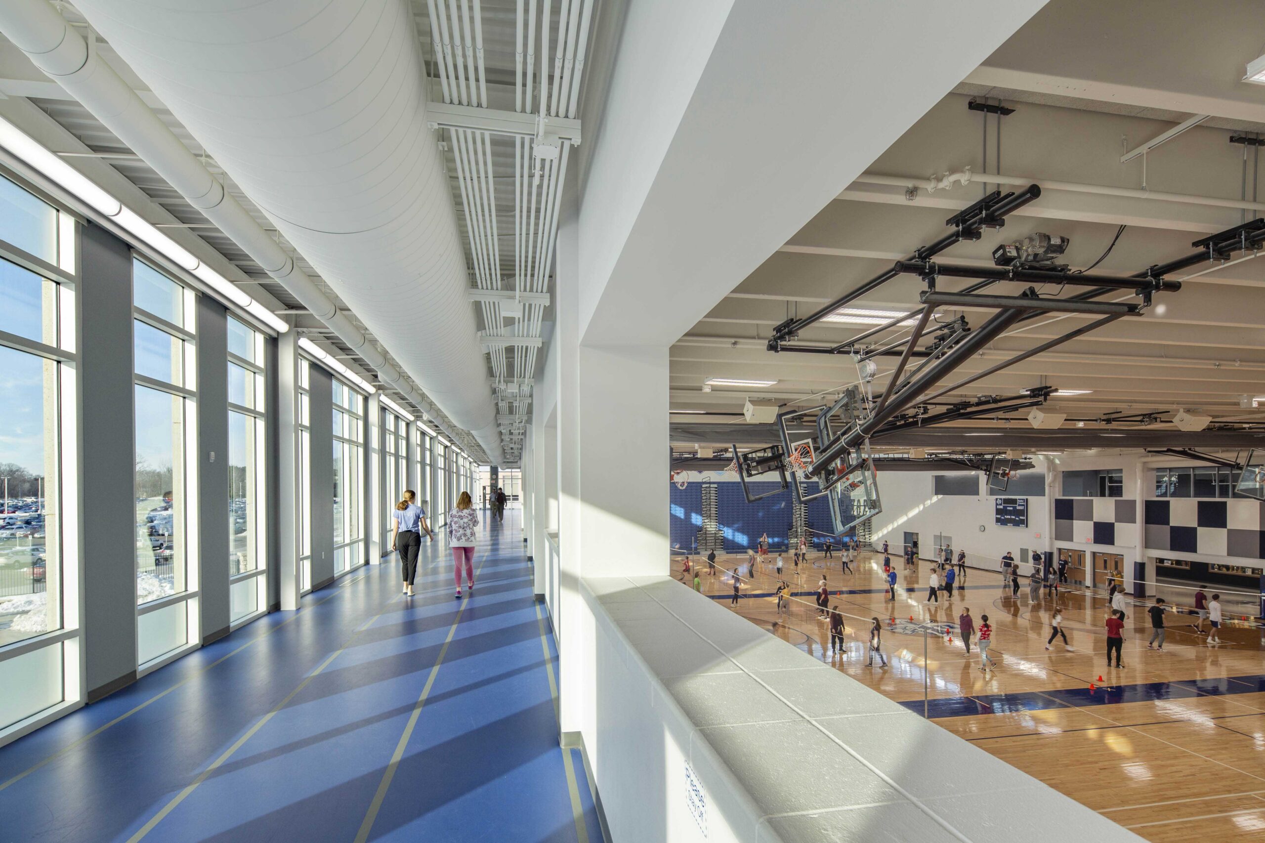 high school gymnasium design