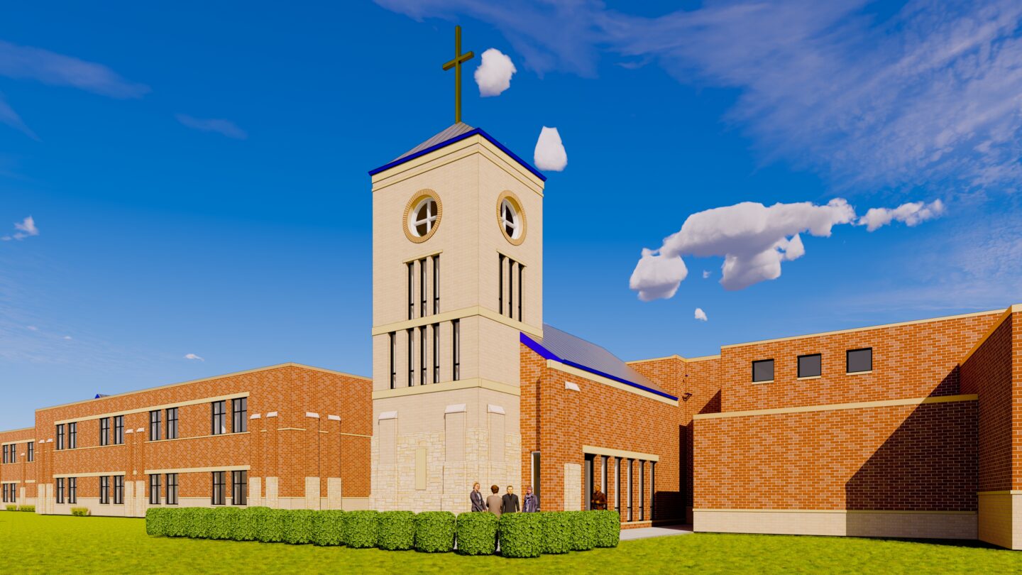 Exterior of chapel